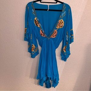 Blue Free People Dress